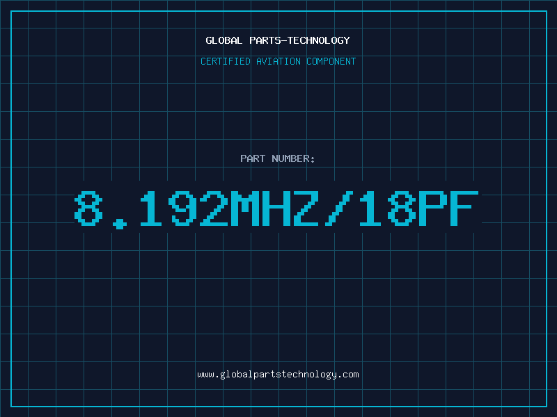Aviation Part 8.192MHZ/18PF