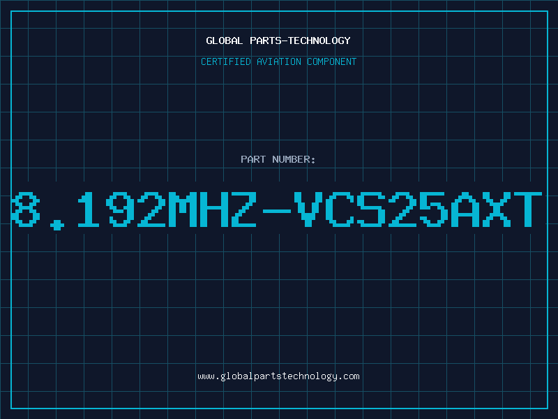 Aviation Part 8.192MHZ-VCS25AXT