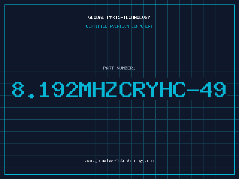 Aviation Part 8.192MHZCRYHC-49