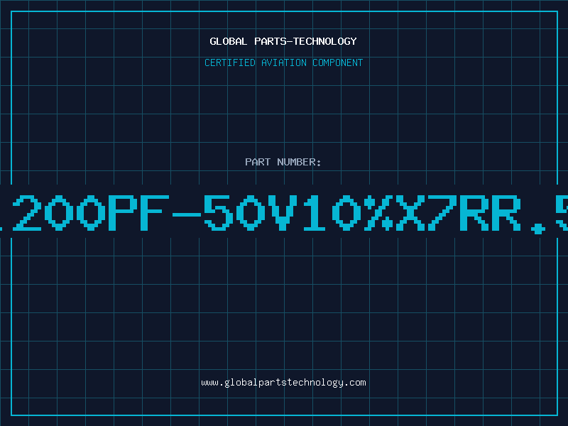 Aviation Part 8.200PF-50V10%X7RR.5A