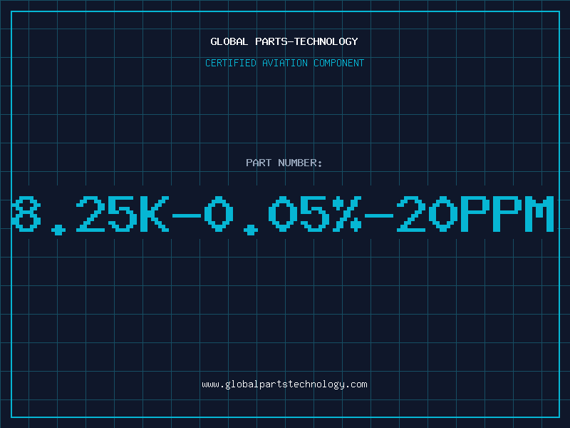 Aviation Part 8.25K-0.05%-20PPM