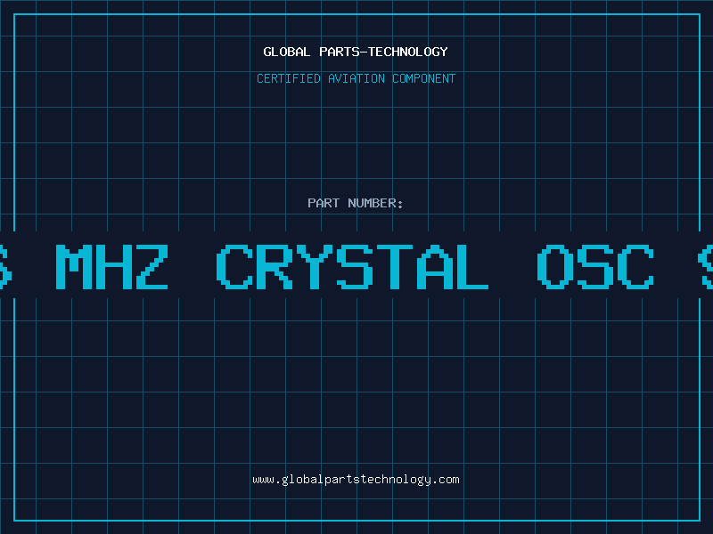 Aviation Part 8.26 MHZ CRYSTAL OSC 93 D