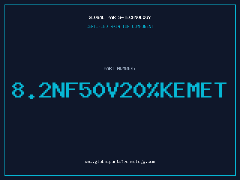 Aviation Part 8.2NF50V20%KEMET