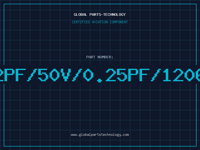 Aviation Part 8.2PF/50V/0.25PF/1206/T