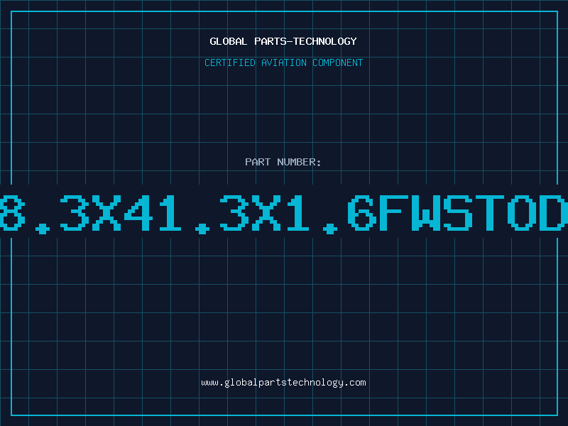 Aviation Part 8.3X41.3X1.6FWSTOD