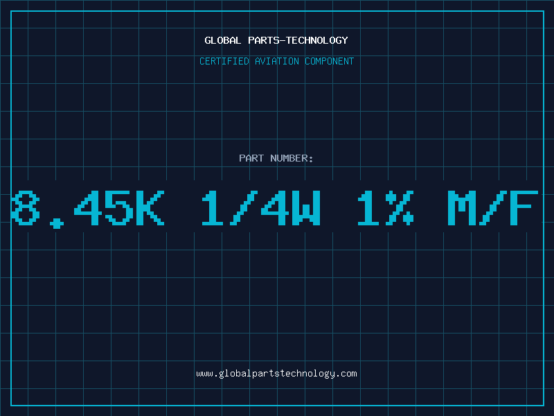Aviation Part 8.45K 1/4W 1% M/F