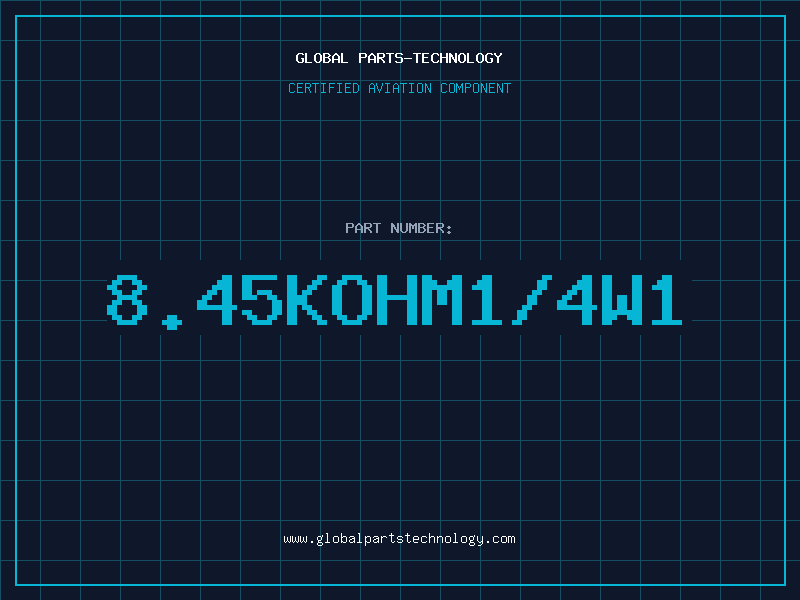 Aviation Part 8.45KOHM1/4W1