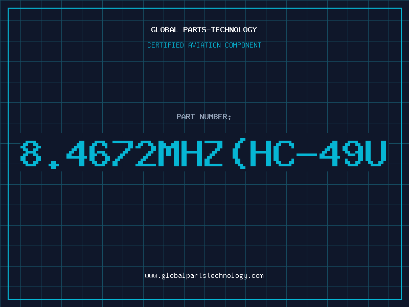 Aviation Part 8.4672MHZ(HC-49U