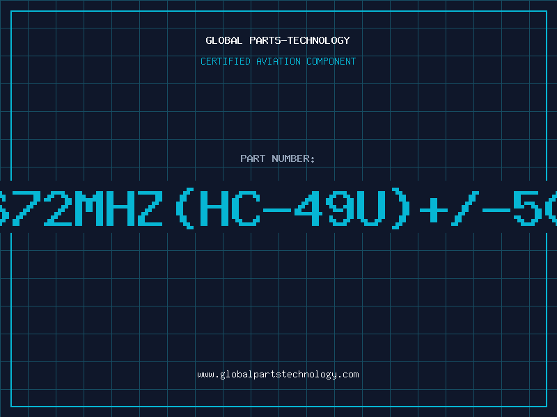 Aviation Part 8.4672MHZ(HC-49U)+/-50PPM