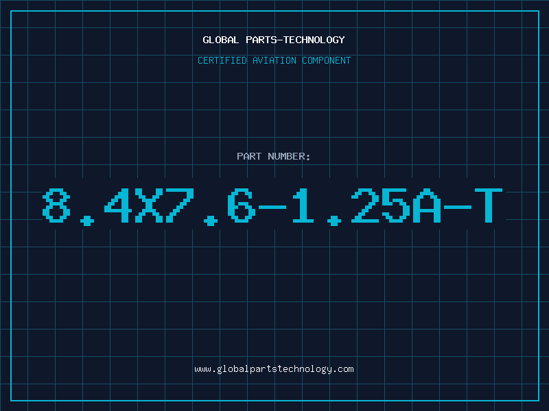 Aviation Part 8.4X7.6-1.25A-T