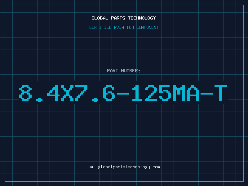 Aviation Part 8.4X7.6-125MA-T