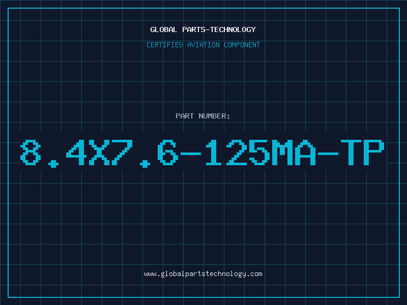 Aviation Part 8.4X7.6-125MA-TP