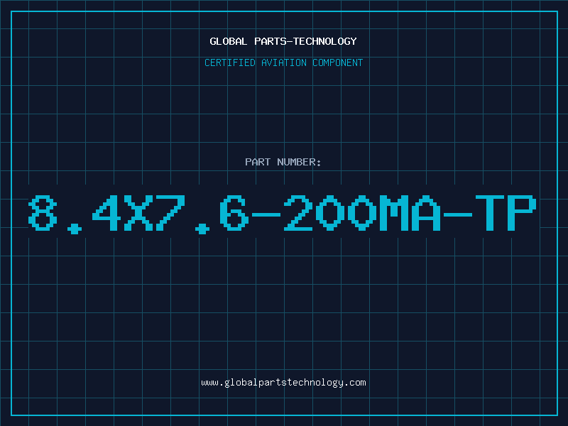 Aviation Part 8.4X7.6-200MA-TP