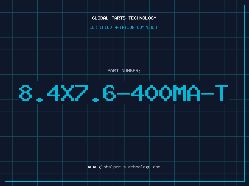 Aviation Part 8.4X7.6-400MA-T