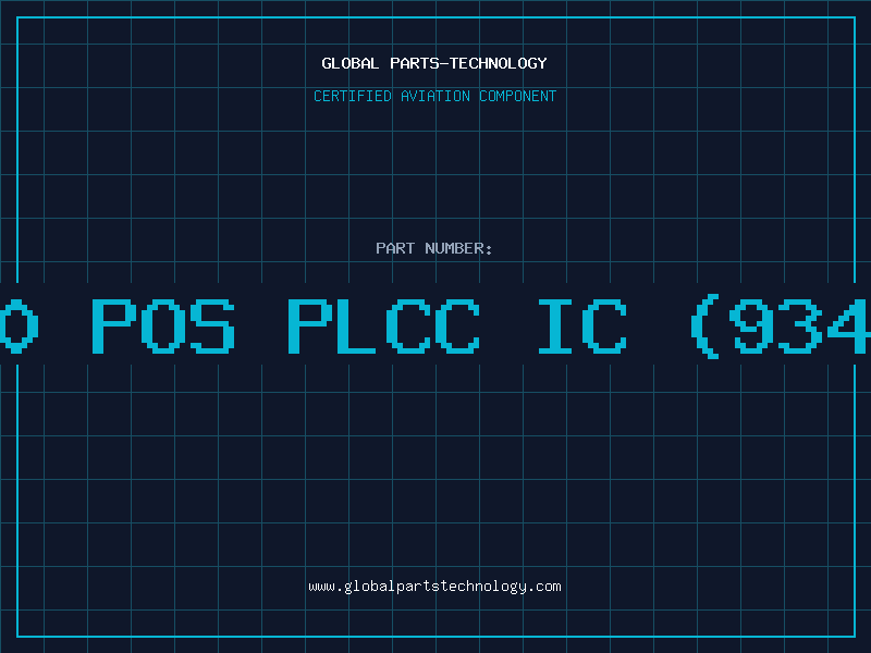 Aviation Part 80 POS PLCC IC (9347
