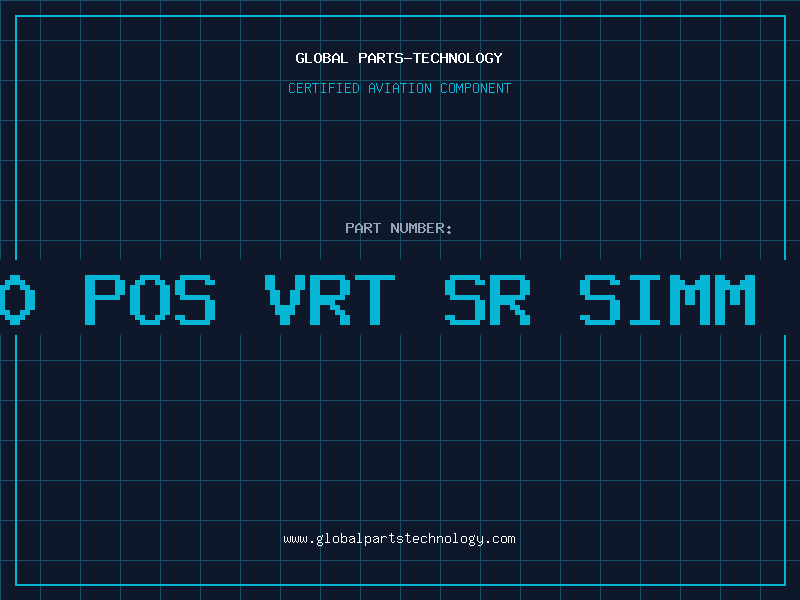 Aviation Part 80 POS VRT SR SIMM S