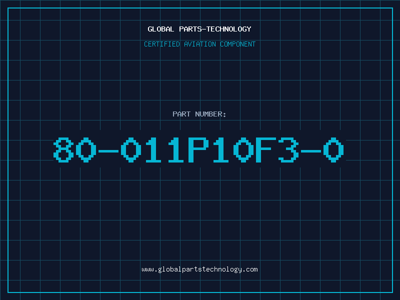 Aviation Part 80-011P10F3-0