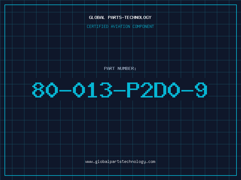 Aviation Part 80-013-P2D0-9