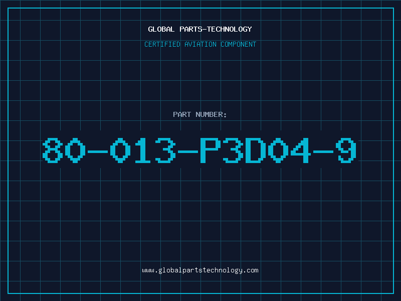 Aviation Part 80-013-P3D04-9
