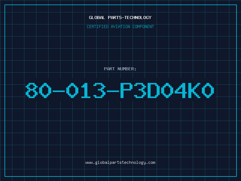 Aviation Part 80-013-P3D04K0