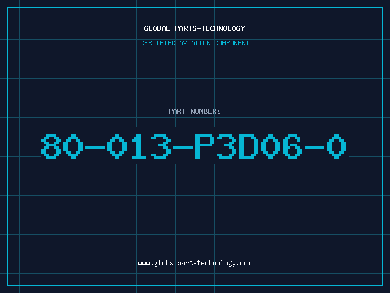 Aviation Part 80-013-P3D06-0