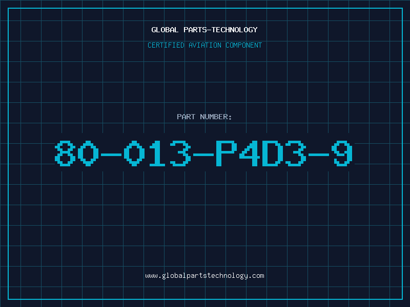 Aviation Part 80-013-P4D3-9