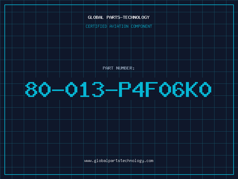Aviation Part 80-013-P4F06K0