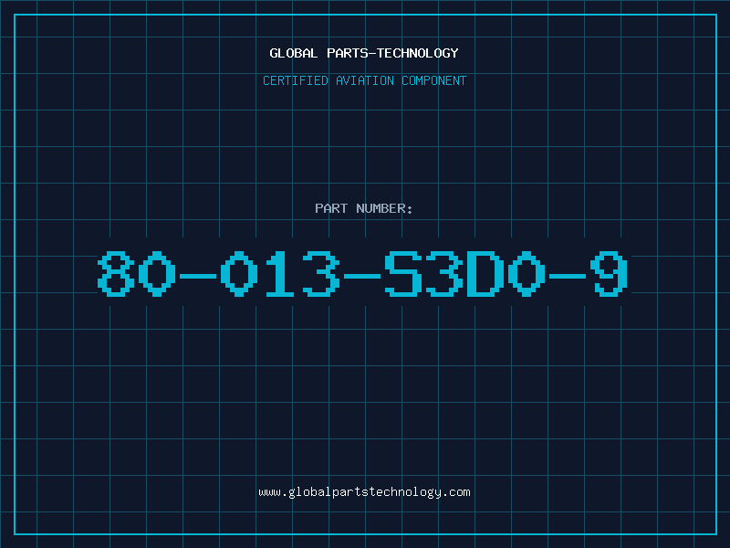 Aviation Part 80-013-S3D0-9