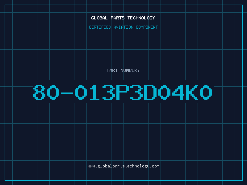 Aviation Part 80-013P3D04K0