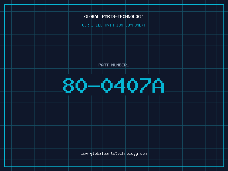 Aviation Part 80-0407A