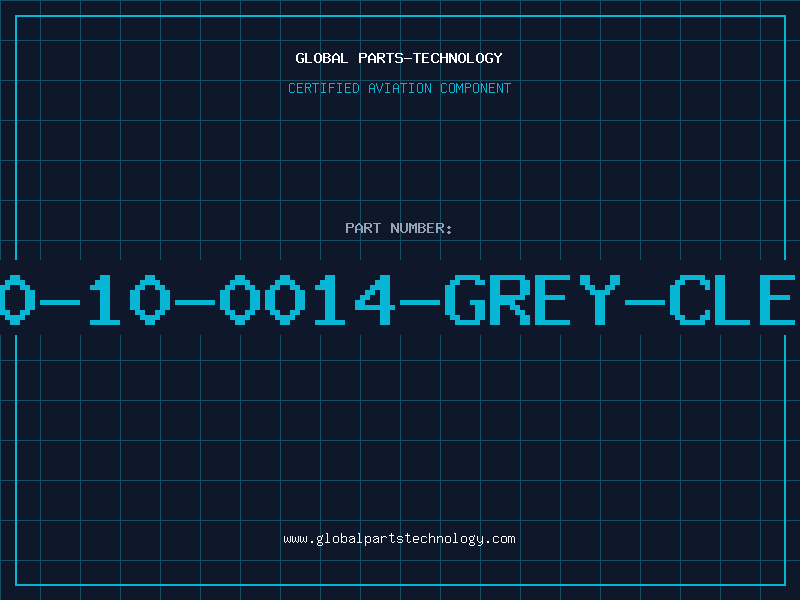 Aviation Part 80-10-0014-GREY-CLEA