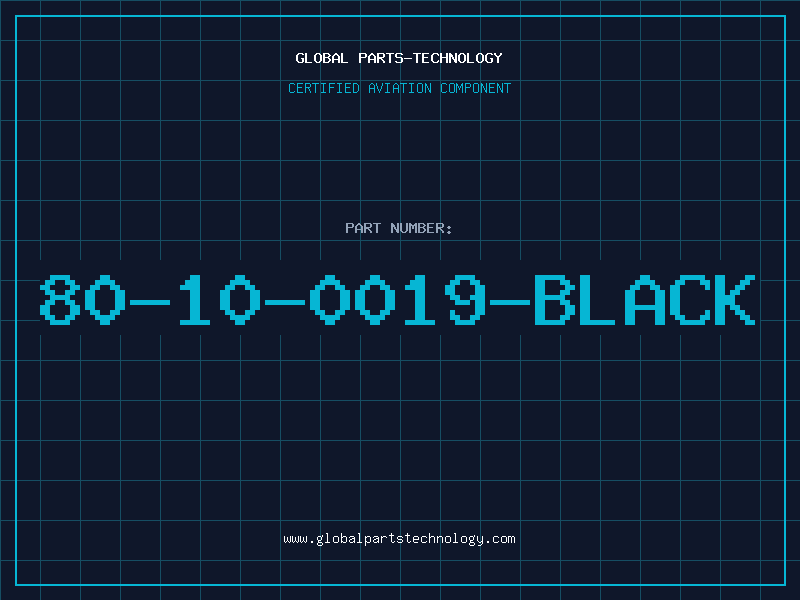 Aviation Part 80-10-0019-BLACK
