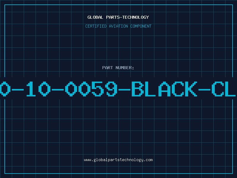 Aviation Part 80-10-0059-BLACK-CLE