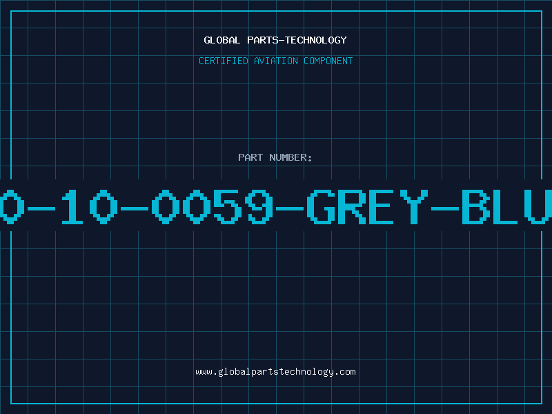 Aviation Part 80-10-0059-GREY-BLUE
