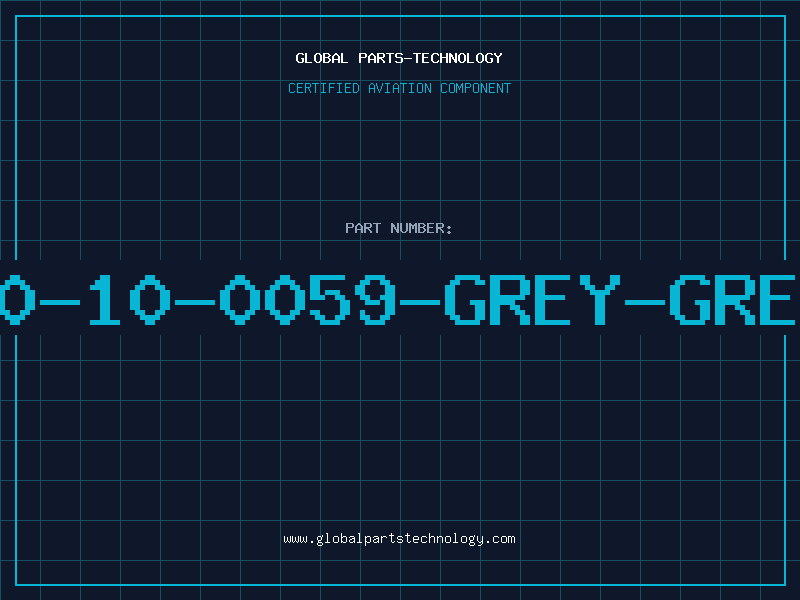 Aviation Part 80-10-0059-GREY-GREE