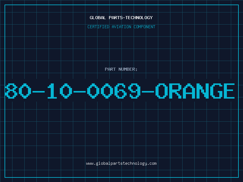 Aviation Part 80-10-0069-ORANGE