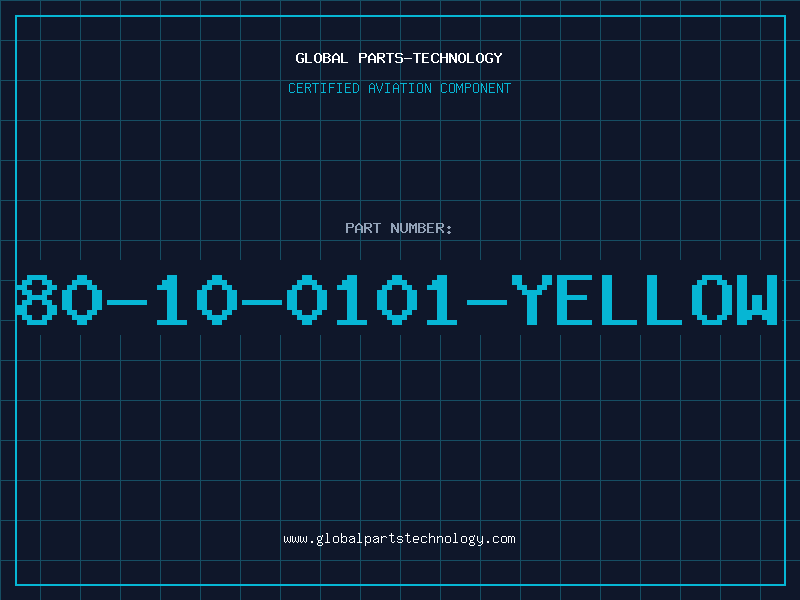Aviation Part 80-10-0101-YELLOW