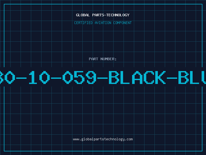 Aviation Part 80-10-059-BLACK-BLU