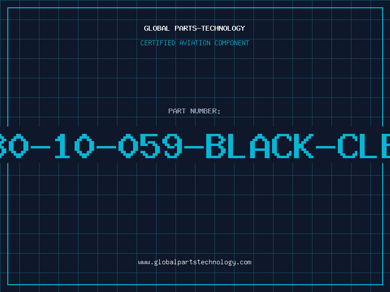 Aviation Part 80-10-059-BLACK-CLE
