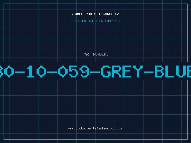 Aviation Part 80-10-059-GREY-BLUE