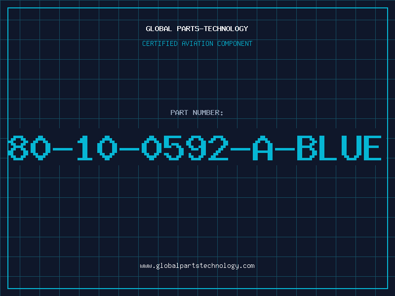 Aviation Part 80-10-0592-A-BLUE