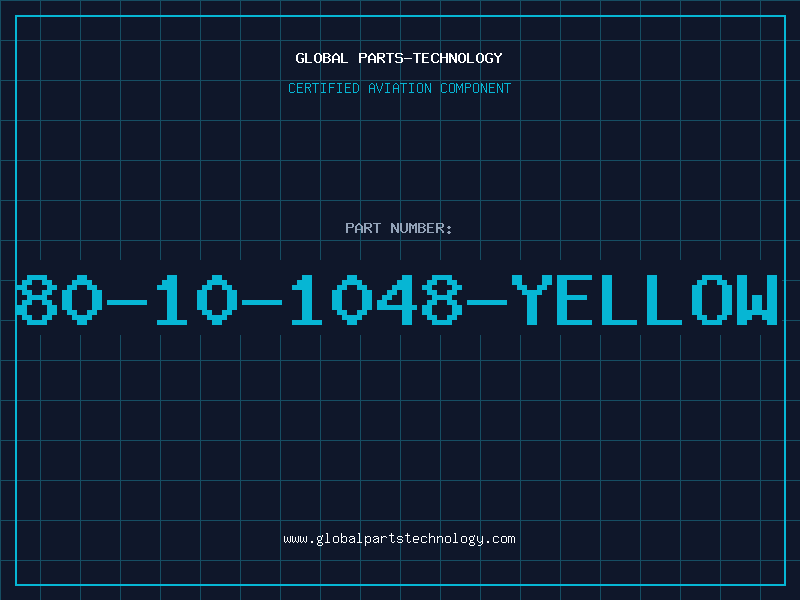 Aviation Part 80-10-1048-YELLOW