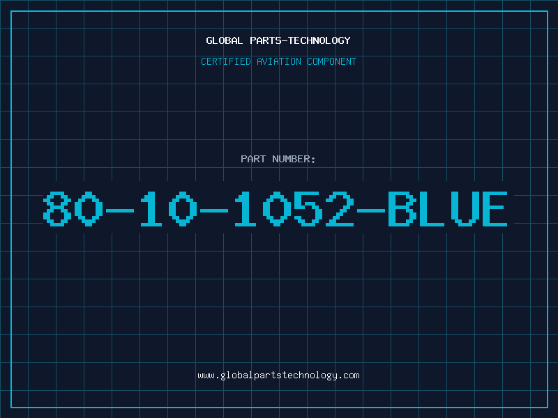 Aviation Part 80-10-1052-BLUE