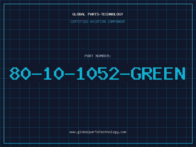 Aviation Part 80-10-1052-GREEN