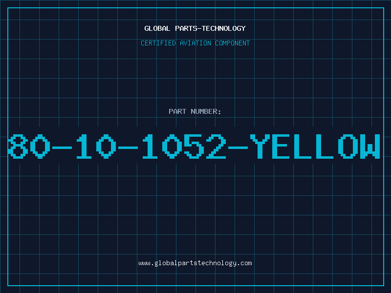 Aviation Part 80-10-1052-YELLOW