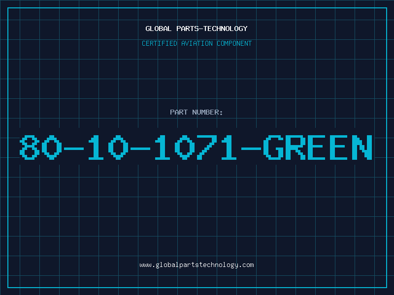Aviation Part 80-10-1071-GREEN