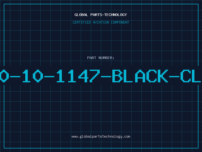 Aviation Part 80-10-1147-BLACK-CLE