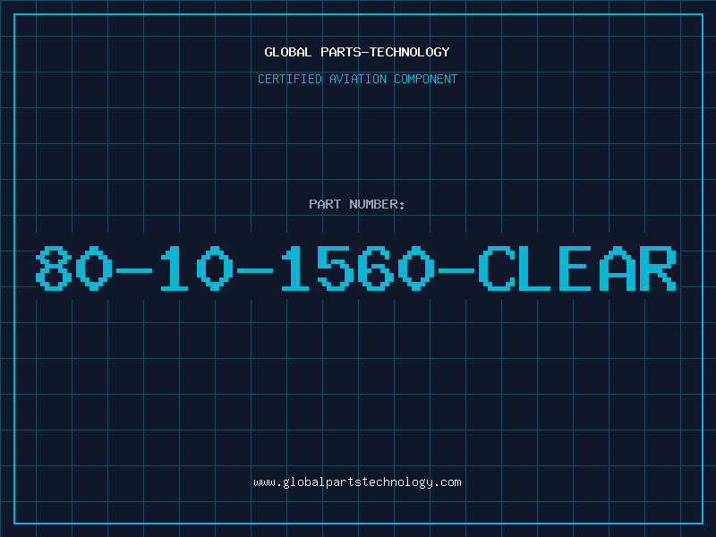 Aviation Part 80-10-1560-CLEAR