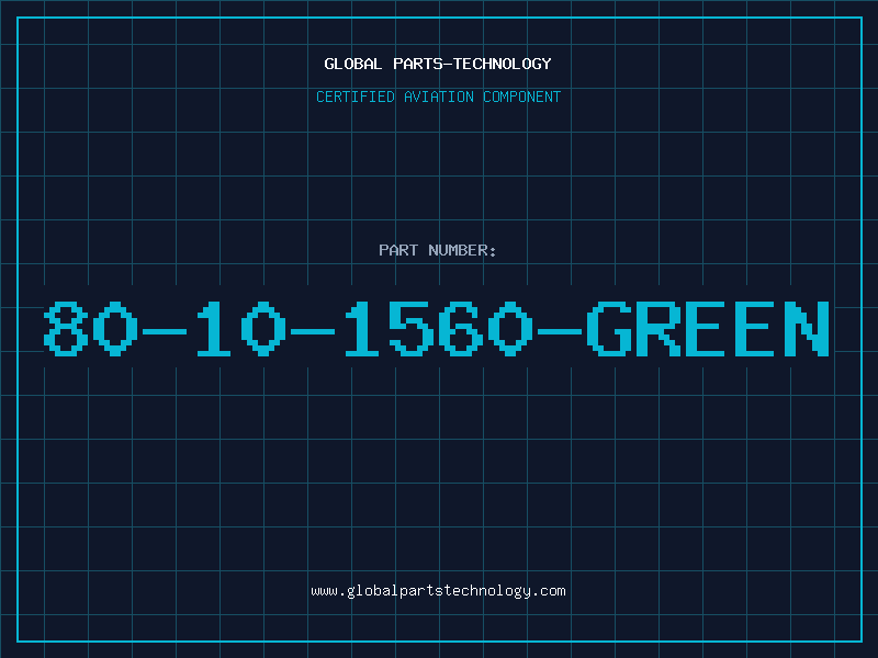 Aviation Part 80-10-1560-GREEN