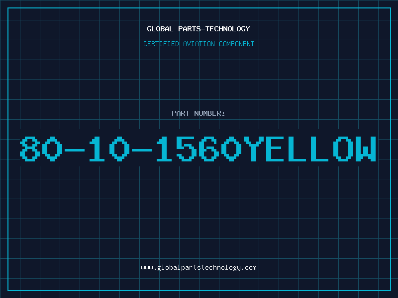 Aviation Part 80-10-1560YELLOW